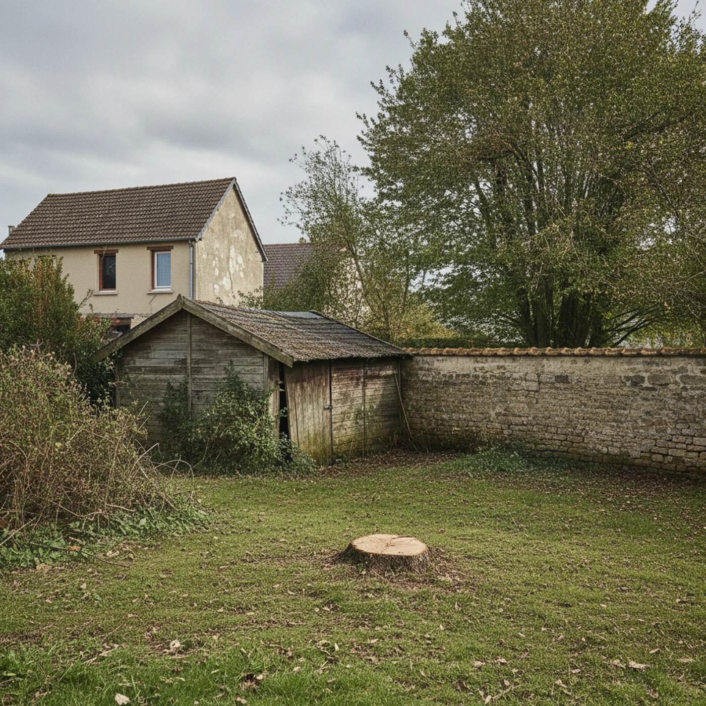 Jardin sécurisé après démontage à Saint-André-les-Vergers