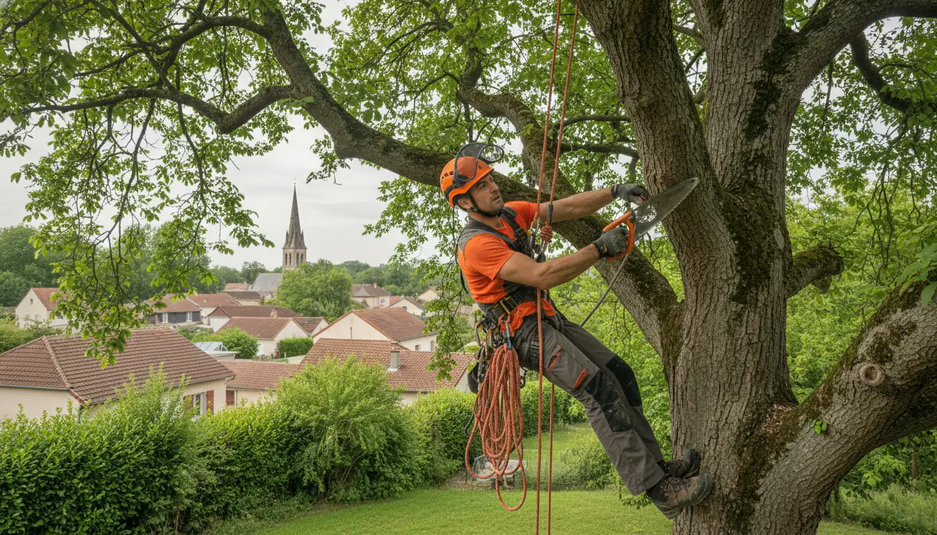 Élagage et abattage d’arbres à Troyes